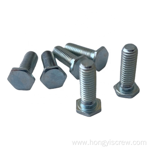 Galvanized Thin Hex Cap Bolt Steel